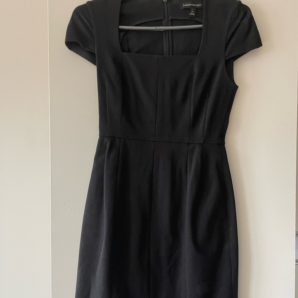 Banana Republic Black Mini Dress